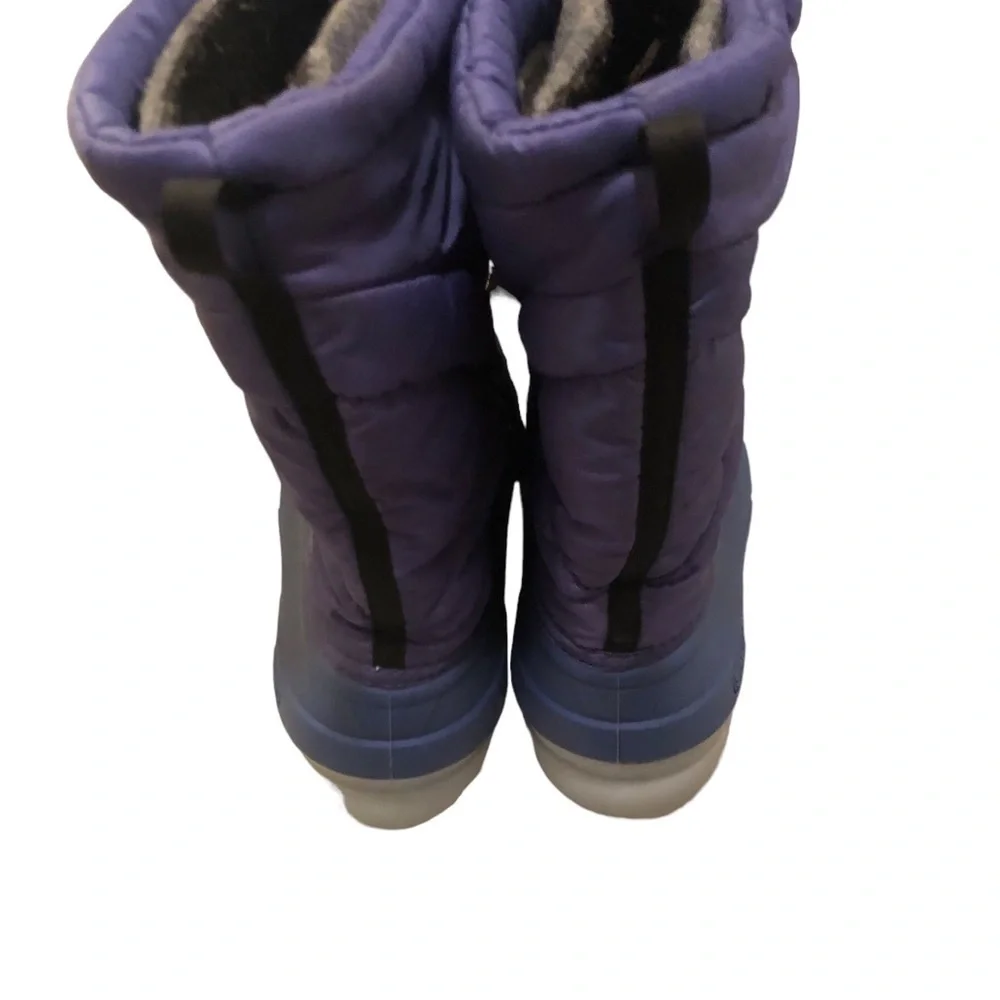 Sorel Snow Glider Waterproof Women/Girls Boot Sz. 6 Purple Removable Wool Liners
